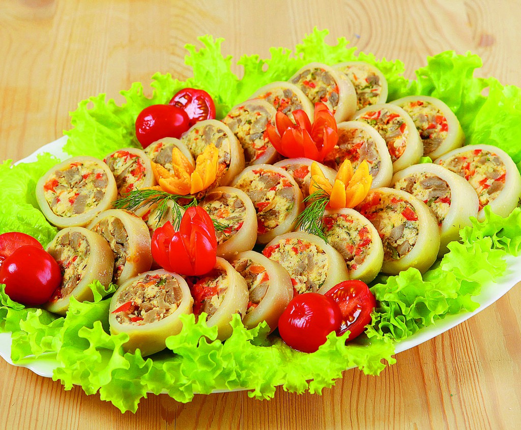 Закуски на праздничный стол рецепты с кальмарами Закуски на праздничный стол рецепты с кальмарами