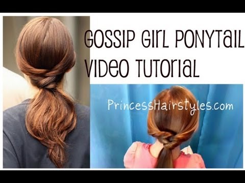 Gossip Girl Hairstyles, Twisty Ponytail #2