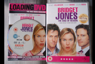 Обложка DVD фильма о Бриджит Джонс