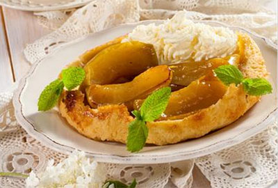 Французские мини-пироги с яблоками