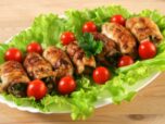 Рулетики из курицы
