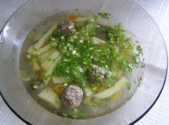 Суп с фрикадельками из мультиварки – рецепт и фото