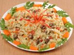 Плов с грибами "Ароматный ужин" в мультиварке