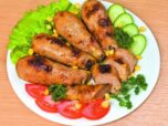 Фаршированные куриные ножки - фото