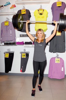 Heidi Klum Launches Her New Heidi Klum For New Balance Collection At Lady Foot Locker