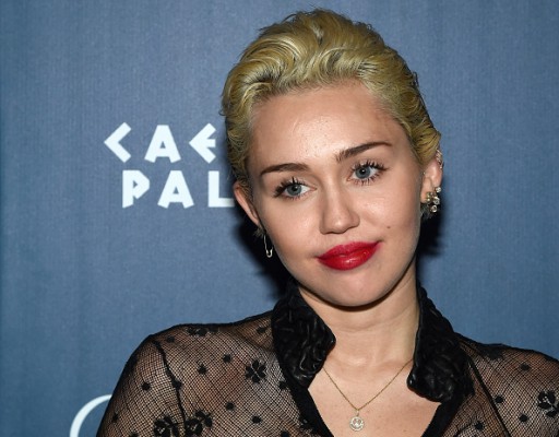 Miley Cyrus Appearance At Omnia Nightclub At Caesars Palace