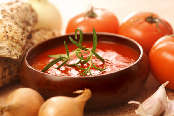 суп из помидоров - фото