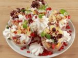 Десерт с фруктами – рецепт и фото