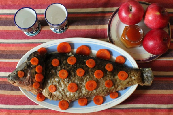 фаршированная рыба - фото готового блюда