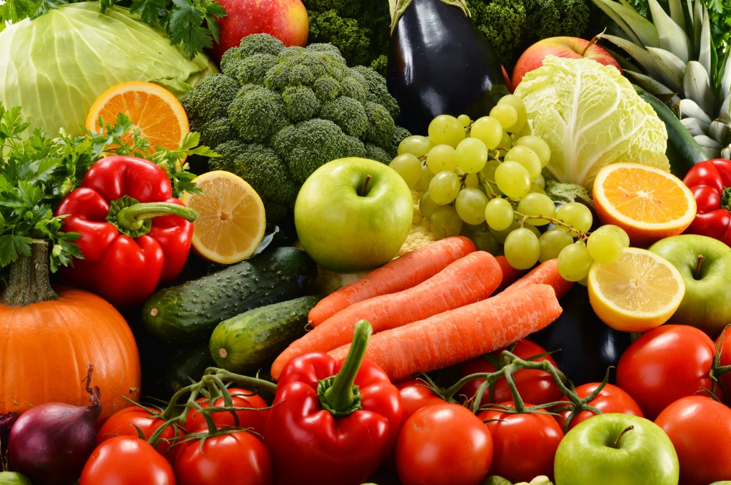 фрукты и овощи - фото