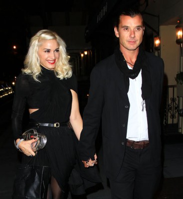 Gwen Stefani and Gavin Rossdale celebrate their 8th Anniversary at Babbo in NYC