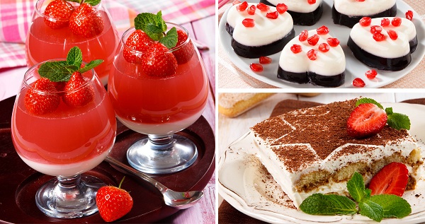 Романтические десерты ко Дню святого Валентина