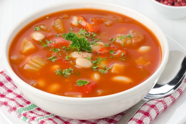 постный томатный суп
