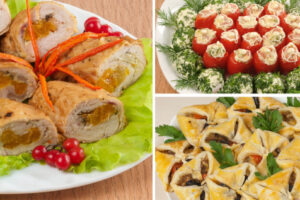 На закуску! 3 Варианта простых закусок.