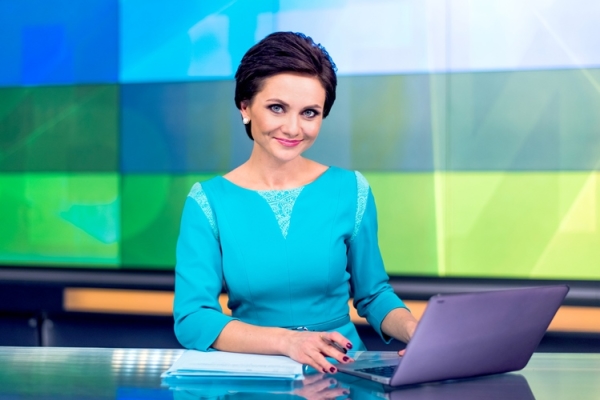 Анна Панова — ведущая программы "События" на канале "Украина"