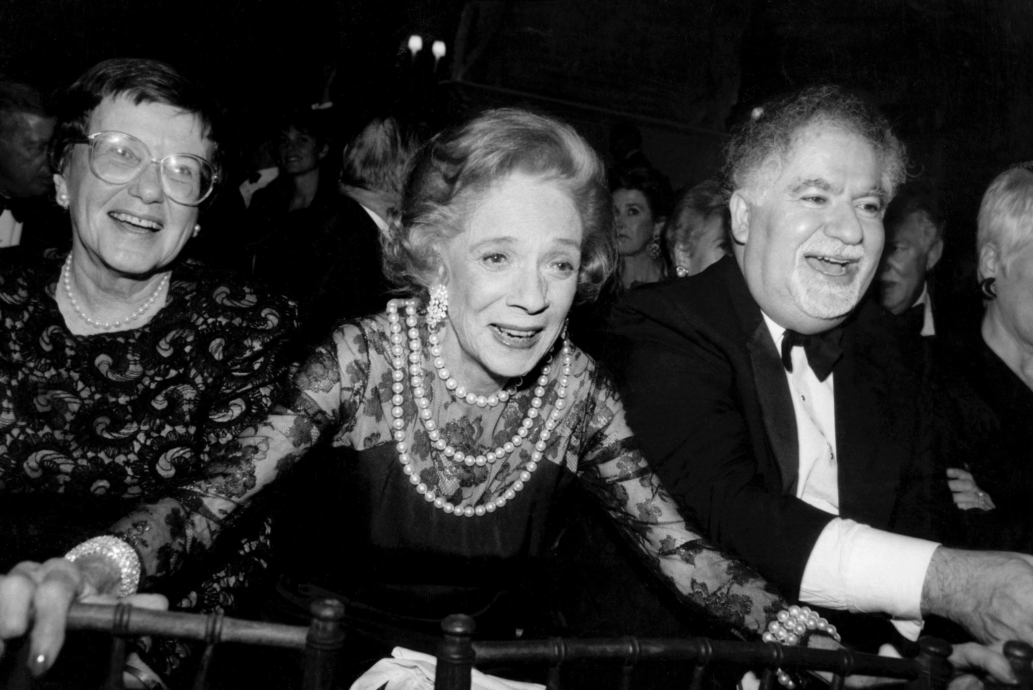 Brooke Astor and Vartan Gregorian at the New York Public Library in 1991