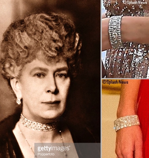 Kate-Queen-Mary-Choker-Necklace-Made-Bracelet-China-State-Dinner-EACH-Taste-Norfolk-Fundraiser-June-22-2016-