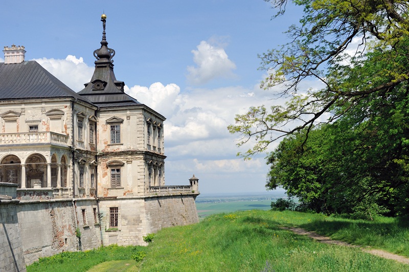 Pidhirtsi Castle, village Podgortsy, Renaissance Palace, Lviv region, Ukraine