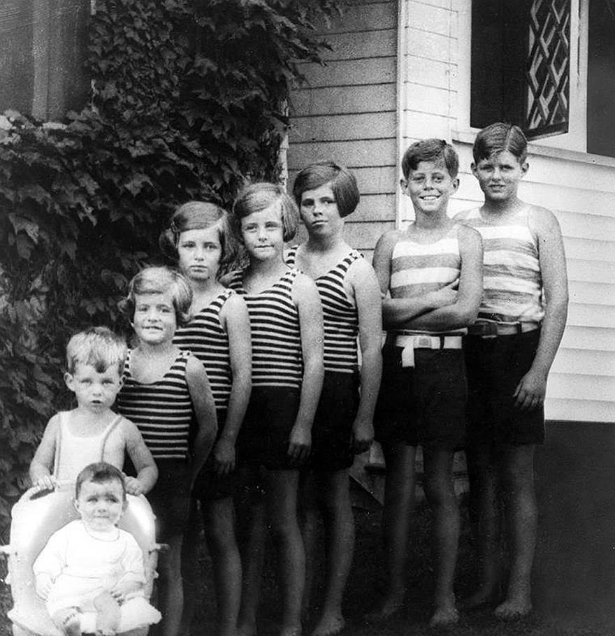 The Kennedy family children, 1928