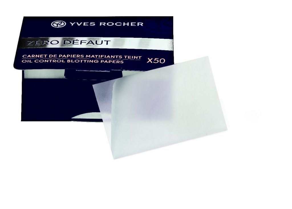 Oil control Blotting Papers Yves Rocher - фото