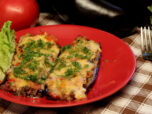 баклажанные лодочки с кускусом