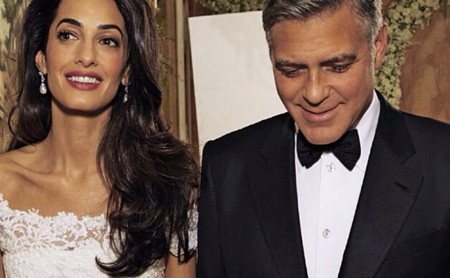 Джордж Клуні та Амаль - фото