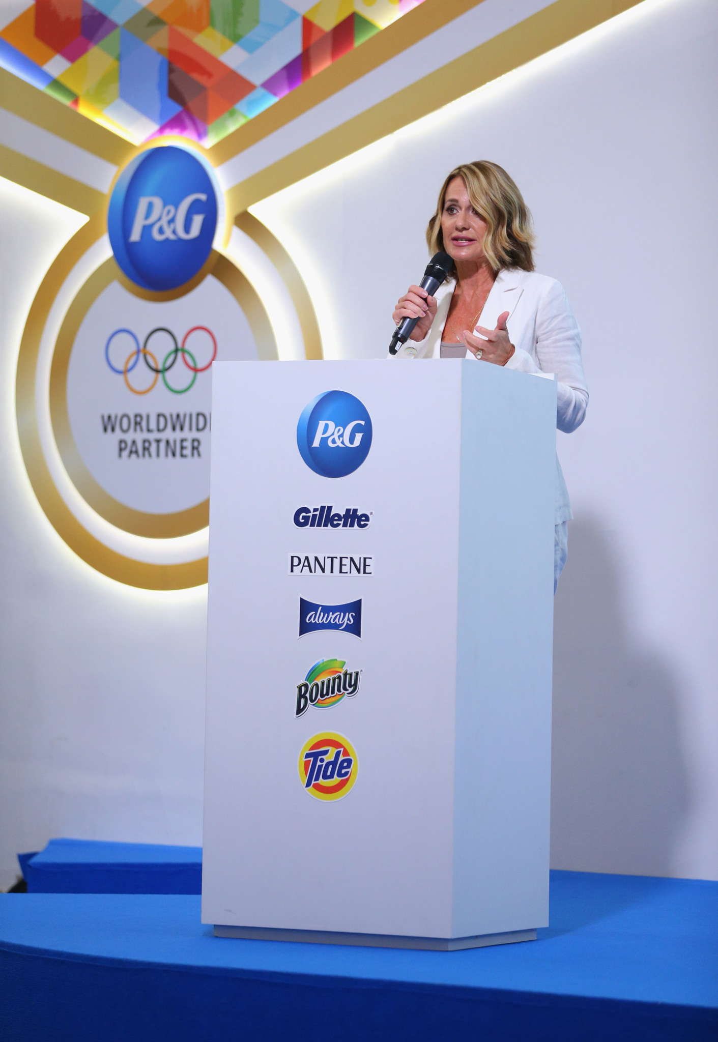 At P&G House on August 4, 2016 in Rio de Janeiro, Brazil.