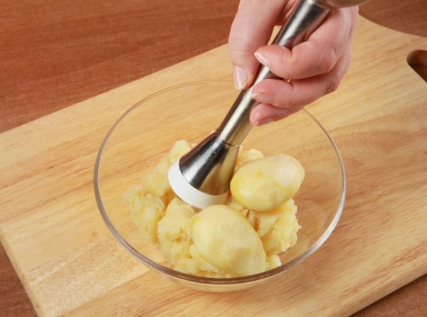 картофельные шарики с начинкой