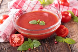 томатный суп с перцем