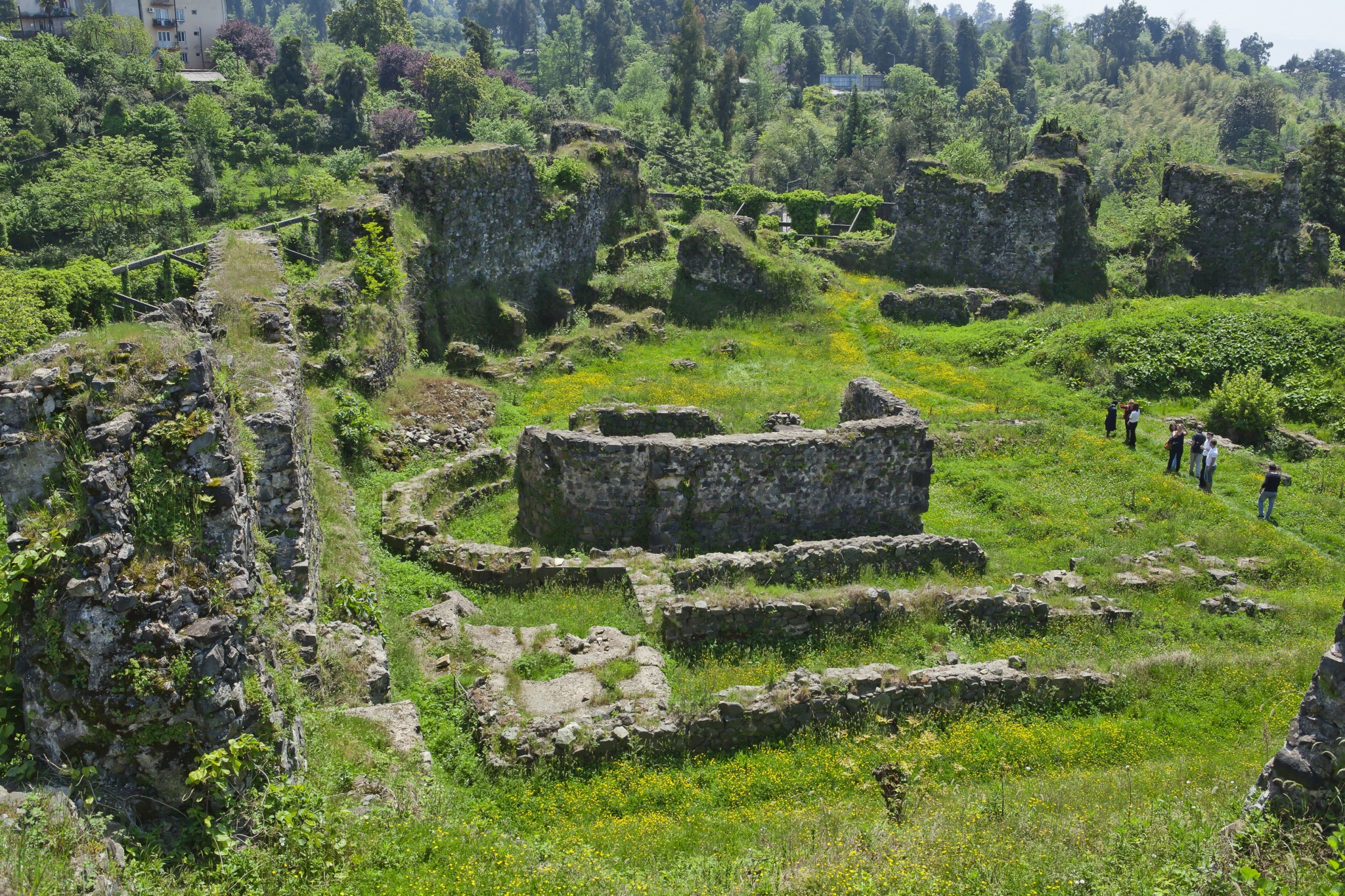 Крепость петра. Гонио-Апсаросская крепость Аджария. Крепость Гонио Грузия. Крепость Петра Батуми. Грузия Аджария крепость Петра.