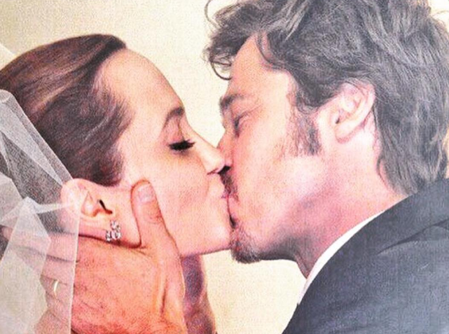 Джоли и Питт - свадьба