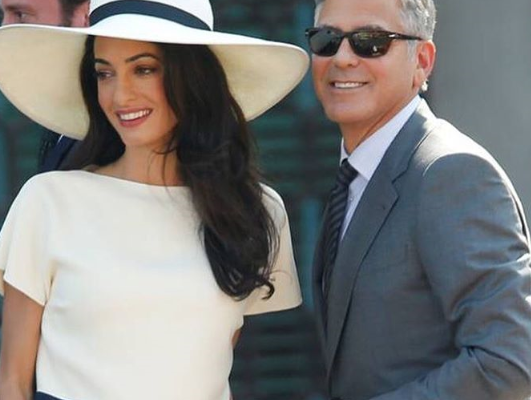 Амаль и Джордж Клуни станут родителями в июне