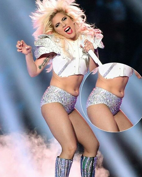 Леди Гага - и ее формы