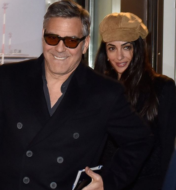 Джордж Клуни и Амаль 