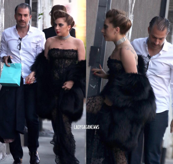 Леди Гага и ее бойфренд Карино