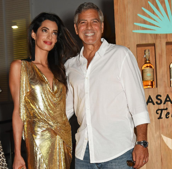 Джордж Клуни - и его жена