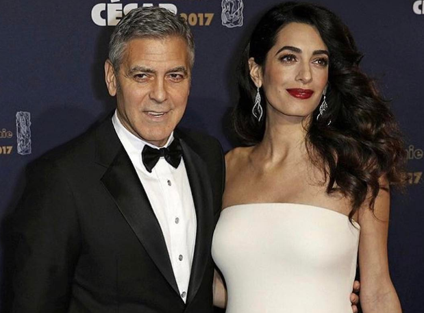 Джордж Клуни и его семья