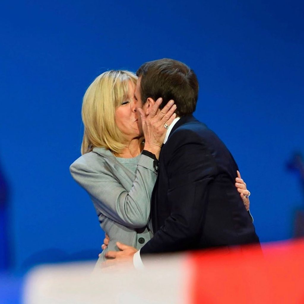 Новый президент Франции и первая леди