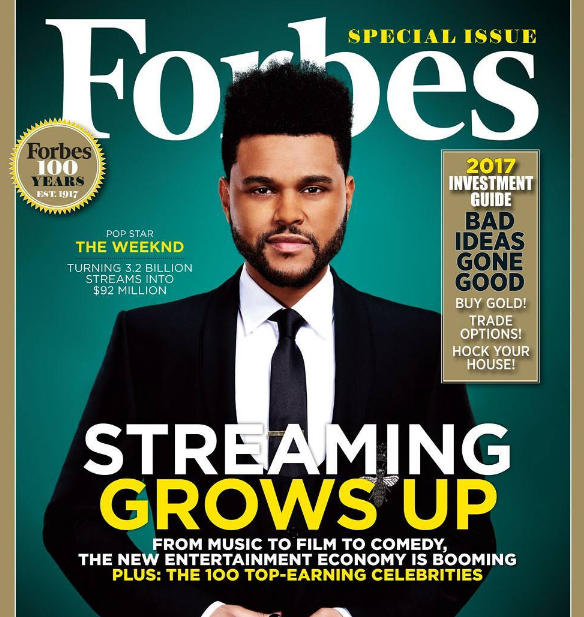 Журнал Forbes - самые богатые звезды 