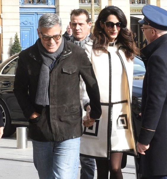 Джордж и Амаль Клуни - семья