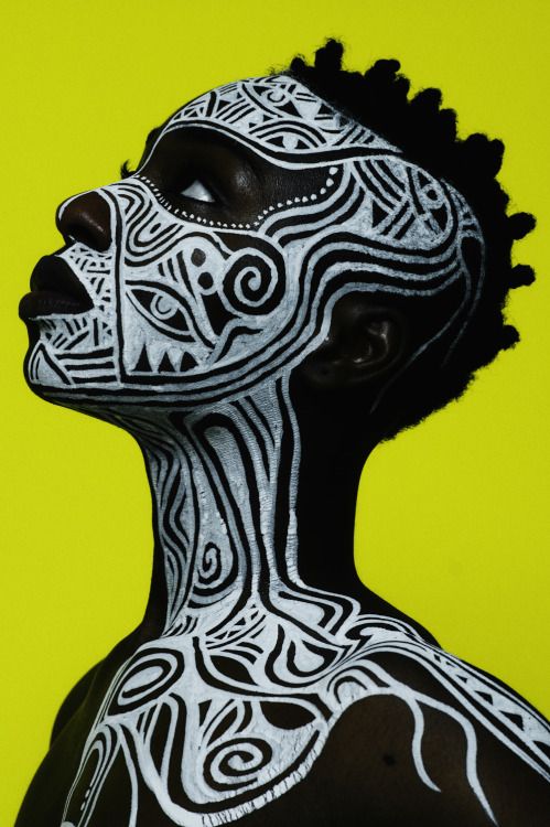 body art Африка