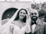 Джамала и дизайнер ее свадебного платья Bicholla