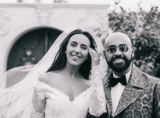 Джамала та дизайнер її весільної сукні Bicholla
