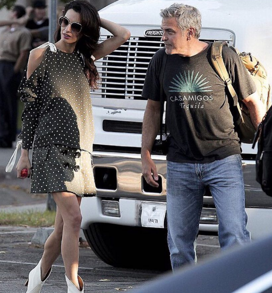 Джордж і Амаль Клуні - фото