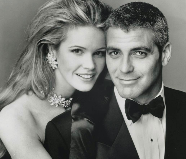 Эль Макферсон и ее Джордж Клуни - архивное фото