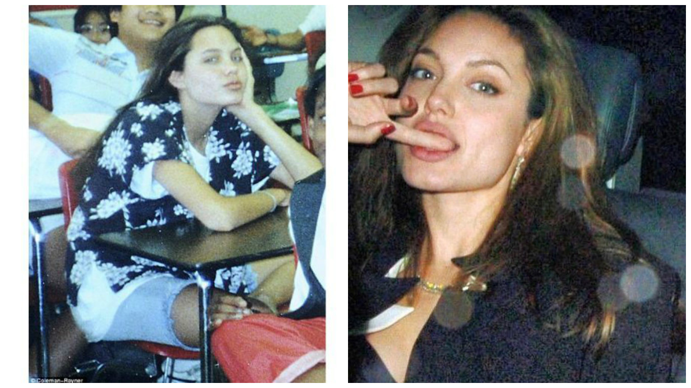 анджелина джоли в детстве