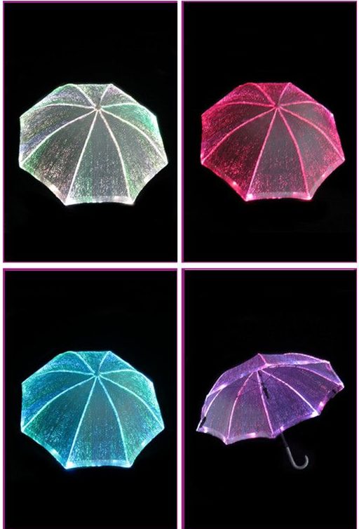 Неоновые зонтики
