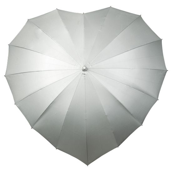 Зонтик в форме сердечка