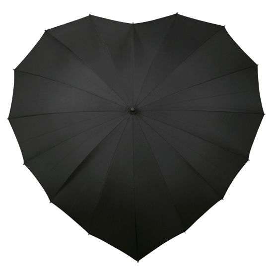 Зонтик в форме сердечка