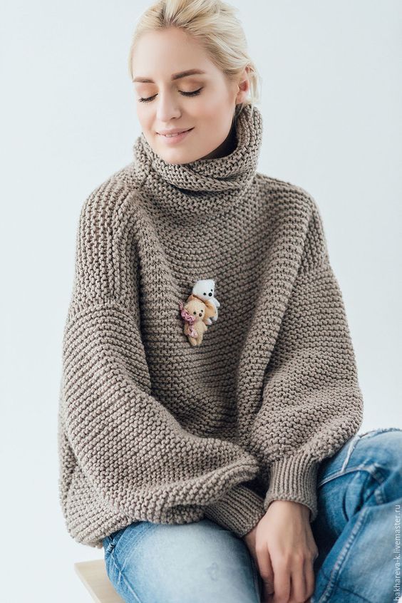 свитер модель 2018 